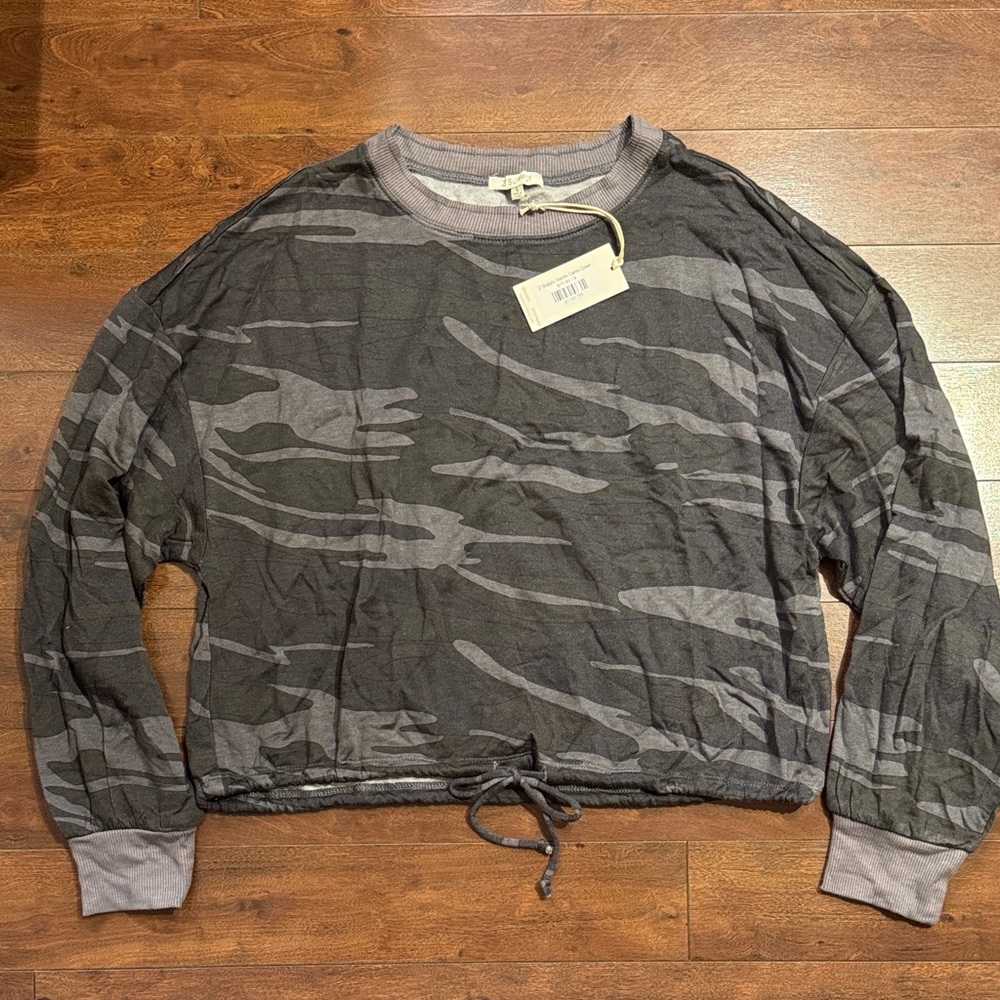Brand New With Tags Z Supply Sayde Camo Crew